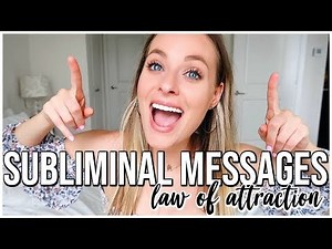 SUBLIMINAL MESSAGES & THE LAW OF ATTRACTION | Subconscious Thoughts | Renee Amberg