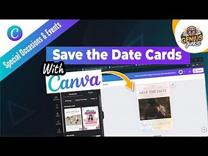 Create Jaw-Dropping Save the Date Cards in Minutes with Canva! | Genius Junkie
