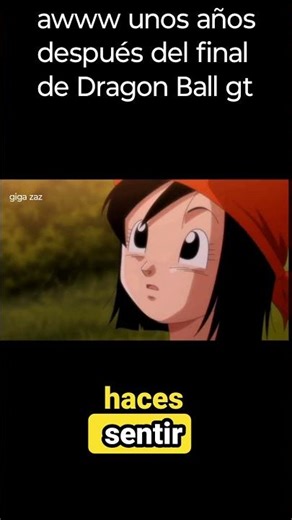 Unos años después de dragon ball gt. Trunks y Pan se aman 🥹 #dragonball #anime