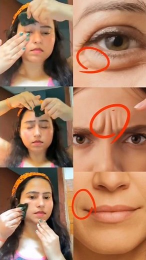 💆‍♀️ “Gua Sha Remove Wrinkles Naturally | Face Massage for Forehead, Eye & Smile Lines”