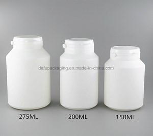 [Hot Item] Plastic Products 275ml HDPE Capsule Plastic Container with Tearing Cap