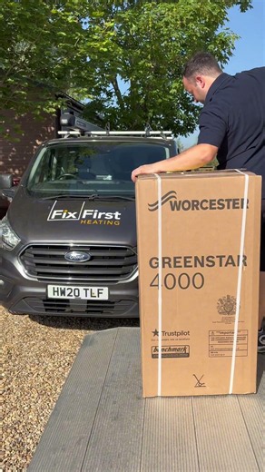 Installing a Worcester combi boiler near Stamford. 10 year guaranteed reliability and efficiency