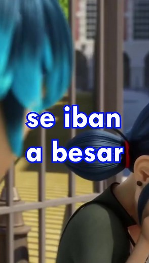 Besos eliminados en Miraculous Ladybug