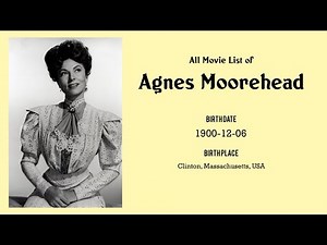 Agnes Moorehead Movies list Agnes Moorehead| Filmography of Agnes Moorehead