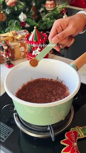 *5 INGREDIENT* HOT CHOCOLATE AT HOME #shorts