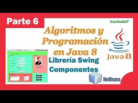 Swing Library - Components (6-25) Java Course - Algorithms and Programming in Netbeans
