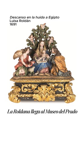Museo Nacional del Prado on Instagram: "La Roldana llega por primera vez al Museo del Prado "Descanso en la huida a Egipto", una obra de 1691 de la gran escultora del barroco español Luisa Roldán, se incorpora a la colección del museo a través de una adquisición del Ministerio de Cultura adscrita al #MuseodelPrado"
