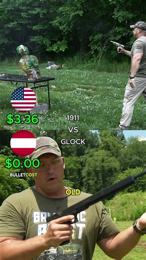 Double Barrel 1911 vs Long Slide Glock 🎯