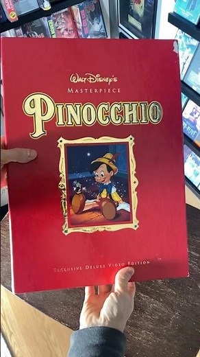 1993 VHS BOXSET PINOCCHIO EDIÇÃO LIMITADA #disney #shorts #vhscollector