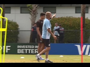 Pep is 'ACTION MAN' at Man City training ahead of CWC game vs Al Ain | WeShow Sports