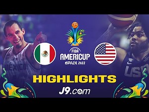 Mexico 🇲🇽 - USA 🇺🇸 | Game Highlights - FIBA #AmeriCup 2022