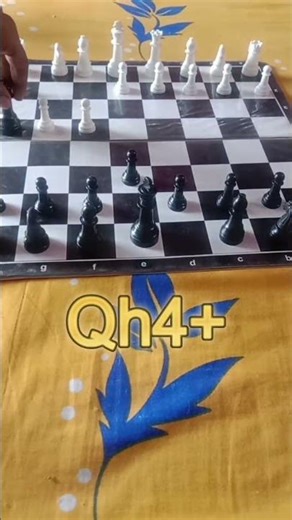 Checkmate in just 2 moves The fastest possible checkmate in chess #chess