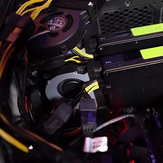 Tesla P40 P100 M40 V100 PWM GPU cooling fan www.iccfl.com