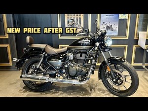 Royal Enfield Meteor 350 SuperNova Black 2025 New Updated Model New Price After GST All Details🙌