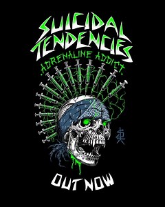 32K views · 3.2K reactions | ADRENALINE ADDICT OUT NOW ON ALL PLATFORMS! | Suicidal Tendencies | Facebook