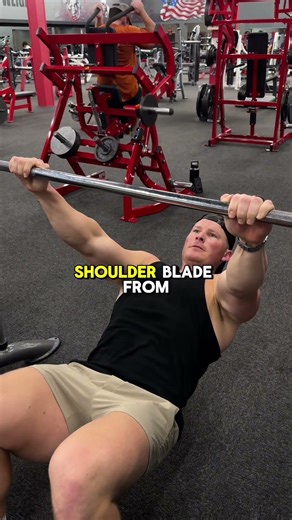 How to Fix Shoulder Pain from Bench Press! #shoulder #fitness #benchpress