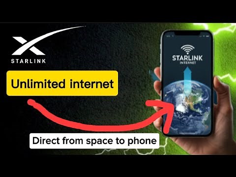 You Can Now Connect Your Smartphone DIRECT to Starlink unlimited Internet—No Dish Needed!