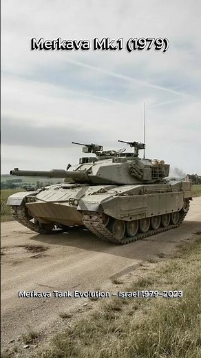 Merkava Tank Evolution – Israel 1979–2023