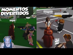 BIENVENIDOS A BROOKHAVEN MOMENTOS DIVERTIDOS (ROBLOX)