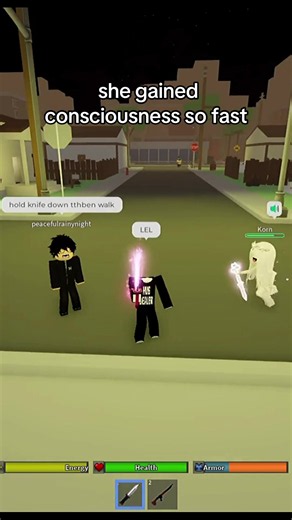 She Gained Consciousness So Fast — Da Hood Roblox Moment