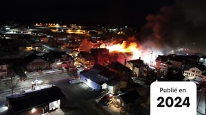 Le restaurant Dixie Lee de Bouctouche ravagé par un incendie