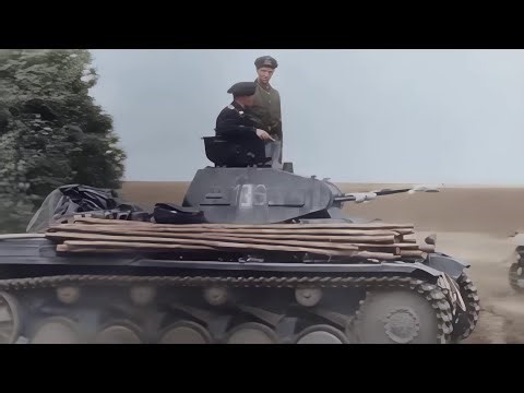 Panzerkampfwagen (Panzer) I & II German light tanks used in World War II #ww2 #military #tank