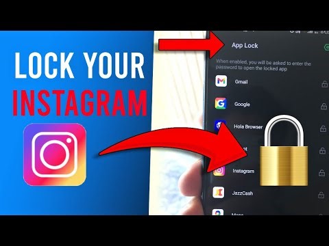 How to lock Instagram app on your phone | 2025 app lock method 🔒