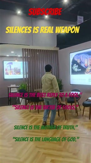 Silences is real Weapon #hyderabad#ananth#infinity#viral#trend
