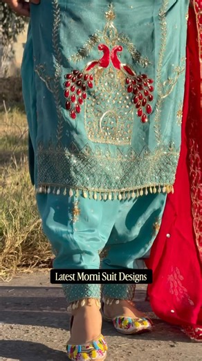 Mor 🦚 Nimrat Khaira, Noor Chahal | Rabb Da Radio 3 #punjabisong #punjabisuit #style #fashion #suit