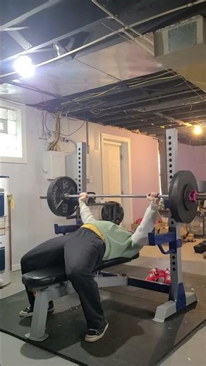 Bench Press 245 Pound PR