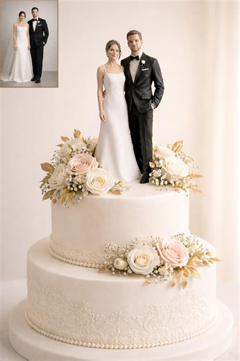 Personalized Bride Groom Cake Topper from Photo Custom Couple Wedding Figurine Realistic Mini Statue Unique Wedding Gift Keepsake - Etsy.de