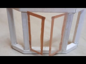How to make Bay Window easy method for miniature construction |Bay Window |