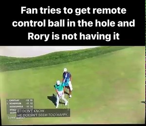 40K views · 364 reactions | A fan tried to get a remote control golf ball into the hole  PGA Tour | Crazy Golf Deals | Facebook