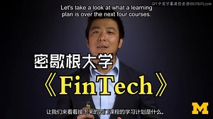 密歇根大学《金融科技创新（支付/区块链和加密货币/筹款/AI）|Financial Technology (Fintech) Innovations》中英字幕_哔哩哔哩_bilibili