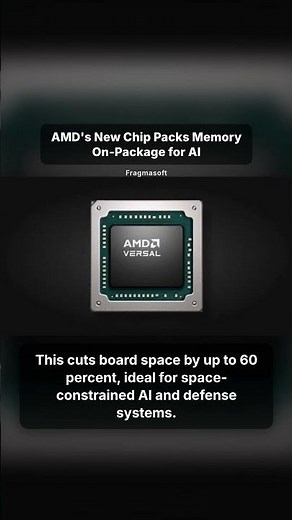 AMD's New Chip Packs Memory On-Package for AI