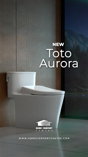 Toto's New Aurora Toilet Is Redefining How a Toilet Flushes ✨ The Aurora runs on Toto's brand new INTEGRAVITY System, a gravity driven flush engine exclusive to this collection. It uses a dual tank, dual valve design that sequences the rim wash and siphon jet together, rinsing the bowl 5 times longer than a conventional toilet while still using just 1.28 gallons per flush. The design itself takes cues from the aurora borealis, balancing refined form with genuinely new engineering underneath it. 