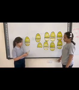 "Excitedly👏, the students used the effective learning strategy- the other half strategy to acquire new vocabs."⭐ شكرا للمعلمة المميزة #روان_نوافلة 🌟🌟 | American Digital School