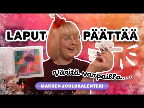 LAPUT PÄÄTTÄÄ värityksen ❤️ Marren Joulukalenteri