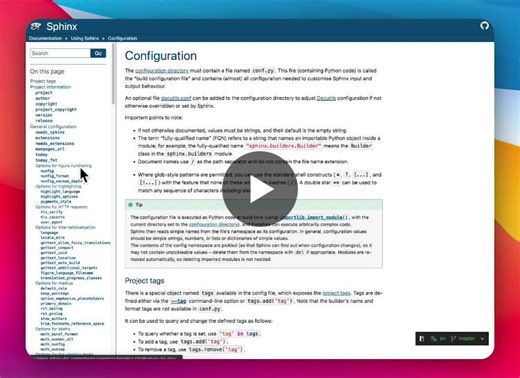 #sphinxdocs #python | Libor Jelínek