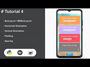 Kivy/kivyMD Tutorial #4 - Create Mobile Apps With Python