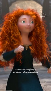10K views · 728 reactions | Celebrate #BurnsNight by revisiting the Scottish princess Merida in Brave! The film’s creators wanted Merida to be “strong and agile” and needed her clothes to reflect those attributes accurately so they travelled to Edinburgh to discover exactly how clothing was made in 11th century Scotland. Watch Brave on Disney+. | Walt Disney Studios | Facebook