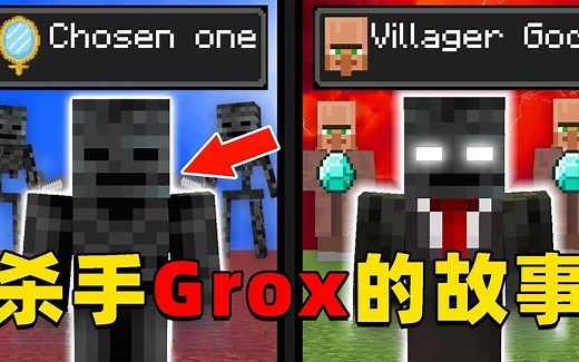 我的世界：你知道村民杀手Grox的由来吗？他如何获得控制村民的能力？