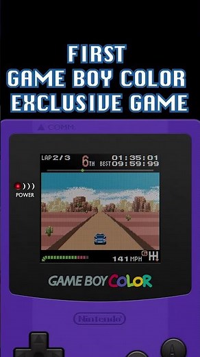 FIRST GAME BOY COLOR EXCLUSIVE GAME