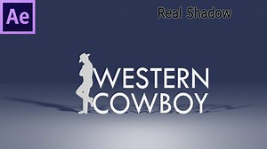 Create real shadow for text or logo in After Effects - 107