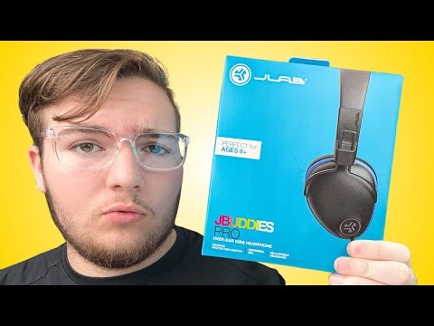 JLab JBuddies Pro headphones unboxing