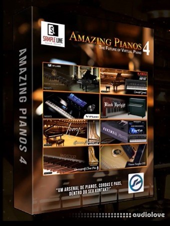 Sample Line Amazing Pianos 4 KONTAKT