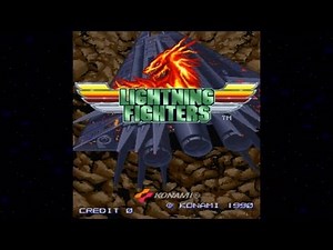 Lightning Fighters 1990 Konami Mame Retro Arcade Games
