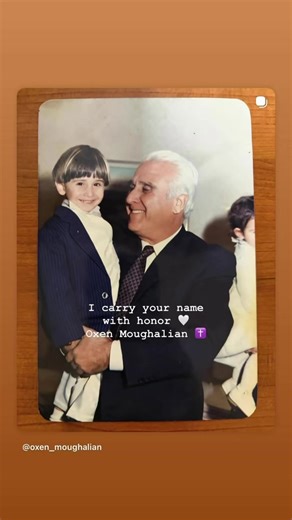 Honoring My Grandfather Oxen Moughalian