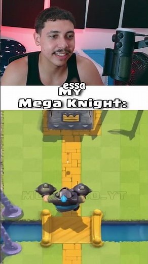 This Mega Knight is a serious problem 😈 #clashroyale