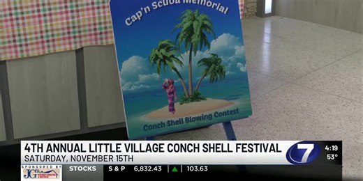 4th Annual Little Village Conch Shell Festival happening this weekend